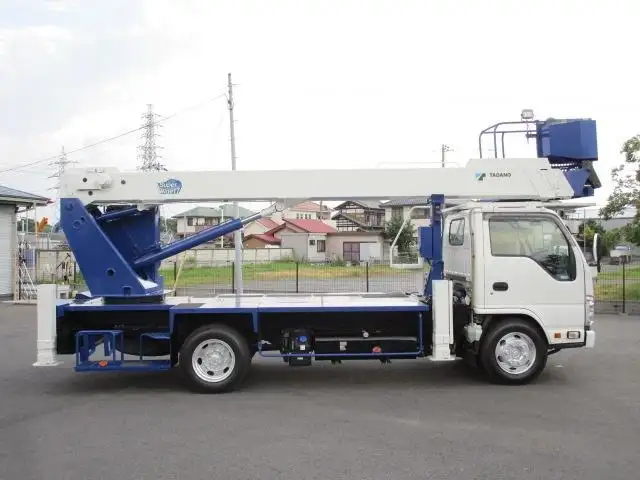 いすゞ エルフ 小型 高所・建柱車 高所作業車 2PG-NKR88Nの中古トラック画像4