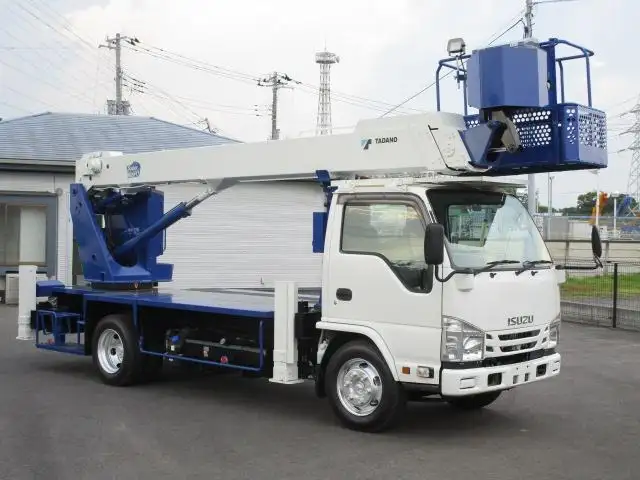 いすゞ エルフ 小型 高所・建柱車 高所作業車 2PG-NKR88Nの中古トラック画像3