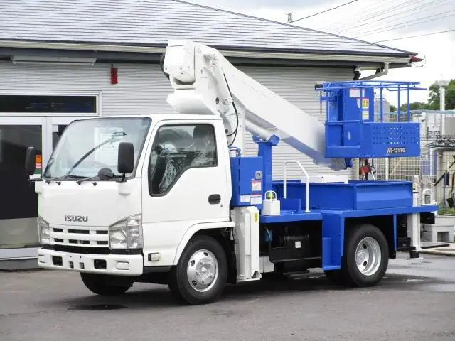 いすゞ エルフ 小型 高所・建柱車 高所作業車 SKG-NKR85N の中古トラック【車両No.191780】