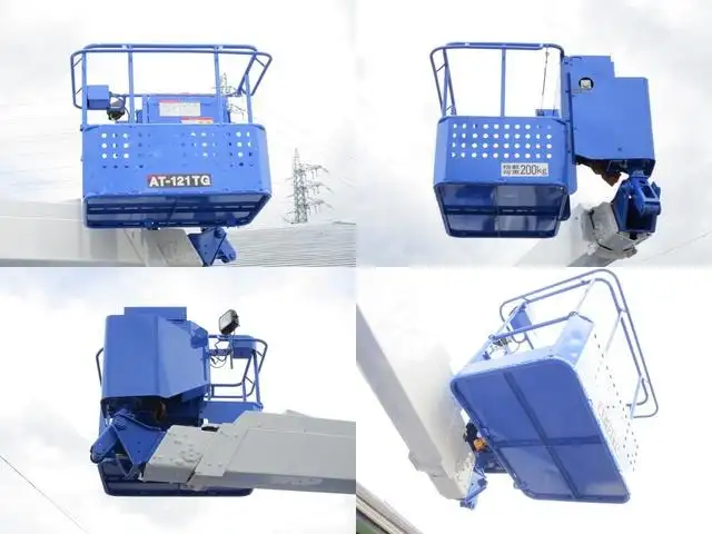 いすゞ エルフ 小型 高所・建柱車 高所作業車 SKG-NKR85Nの中古トラック画像10