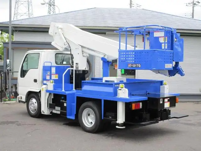 いすゞ エルフ 小型 高所・建柱車 高所作業車 SKG-NKR85Nの中古トラック画像7