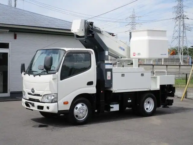 日野 デュトロ 小型 高所・建柱車 高所作業車 2RG-XZU600X の中古トラック【車両No.191783】