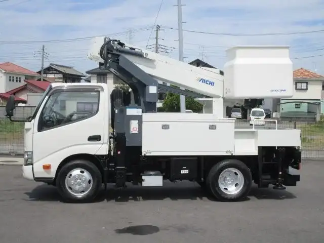 日野 デュトロ 小型 高所・建柱車 高所作業車 2RG-XZU600Xの中古トラック画像8