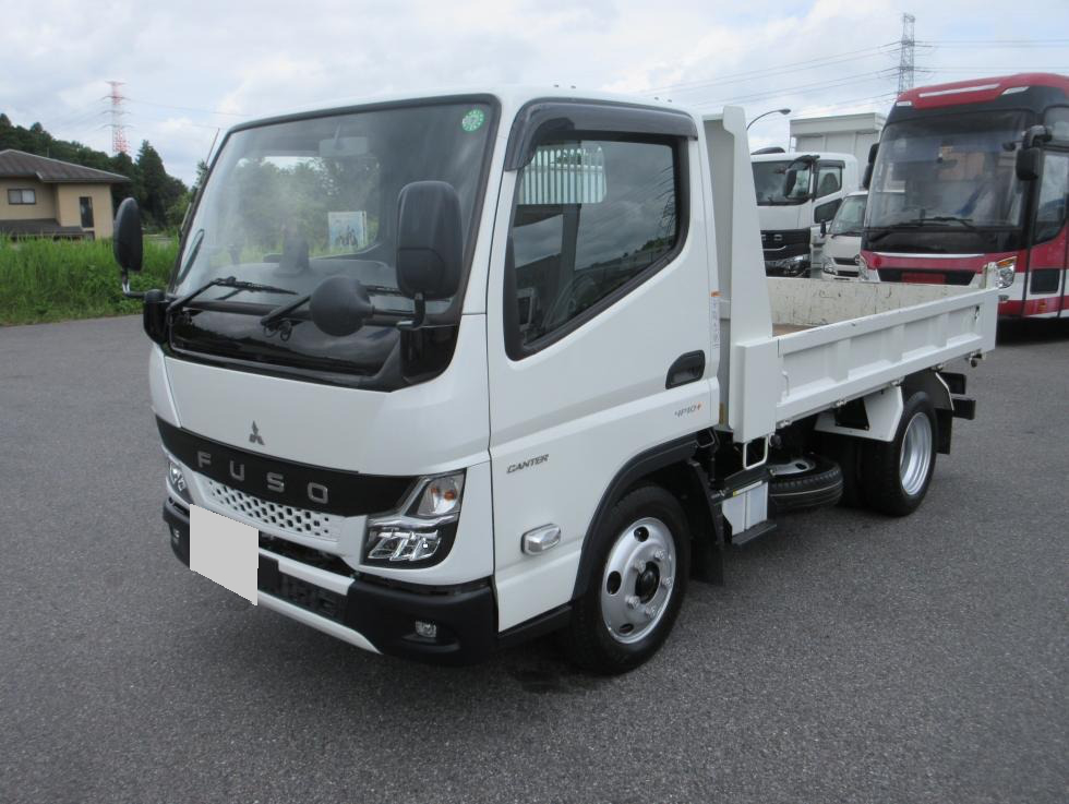 三菱 キャンター 小型 ダンプ ローダー 強化 の中古トラック【車両No.166926】