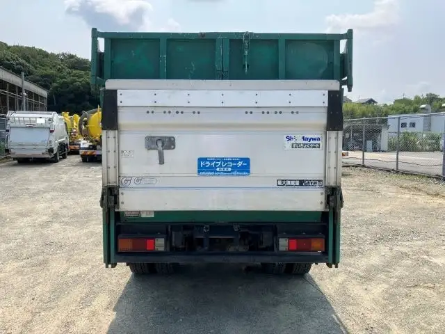 三菱 キャンター 小型 ダンプ 土砂禁 天蓋付きの中古トラック画像4