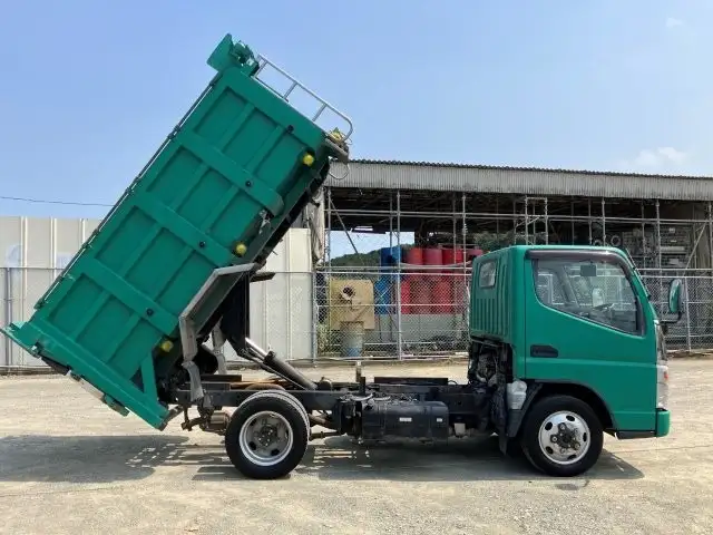 三菱 キャンター 小型 ダンプ 土砂禁 天蓋付きの中古トラック画像6