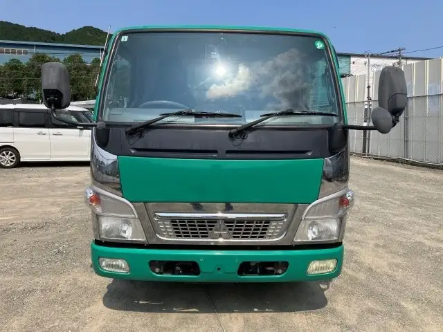 三菱 キャンター 小型 ダンプ 土砂禁 天蓋付きの中古トラック画像2
