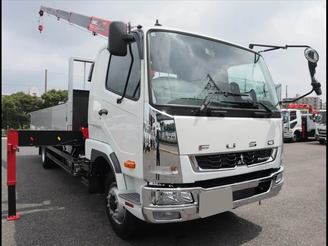 三菱 ファイター 中型/増トン クレーン付 アルミブロック 5段の中古トラック画像2