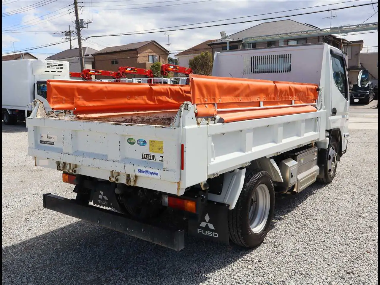 三菱 キャンター 小型 ダンプ 強化 コボレーンの中古トラック画像3
