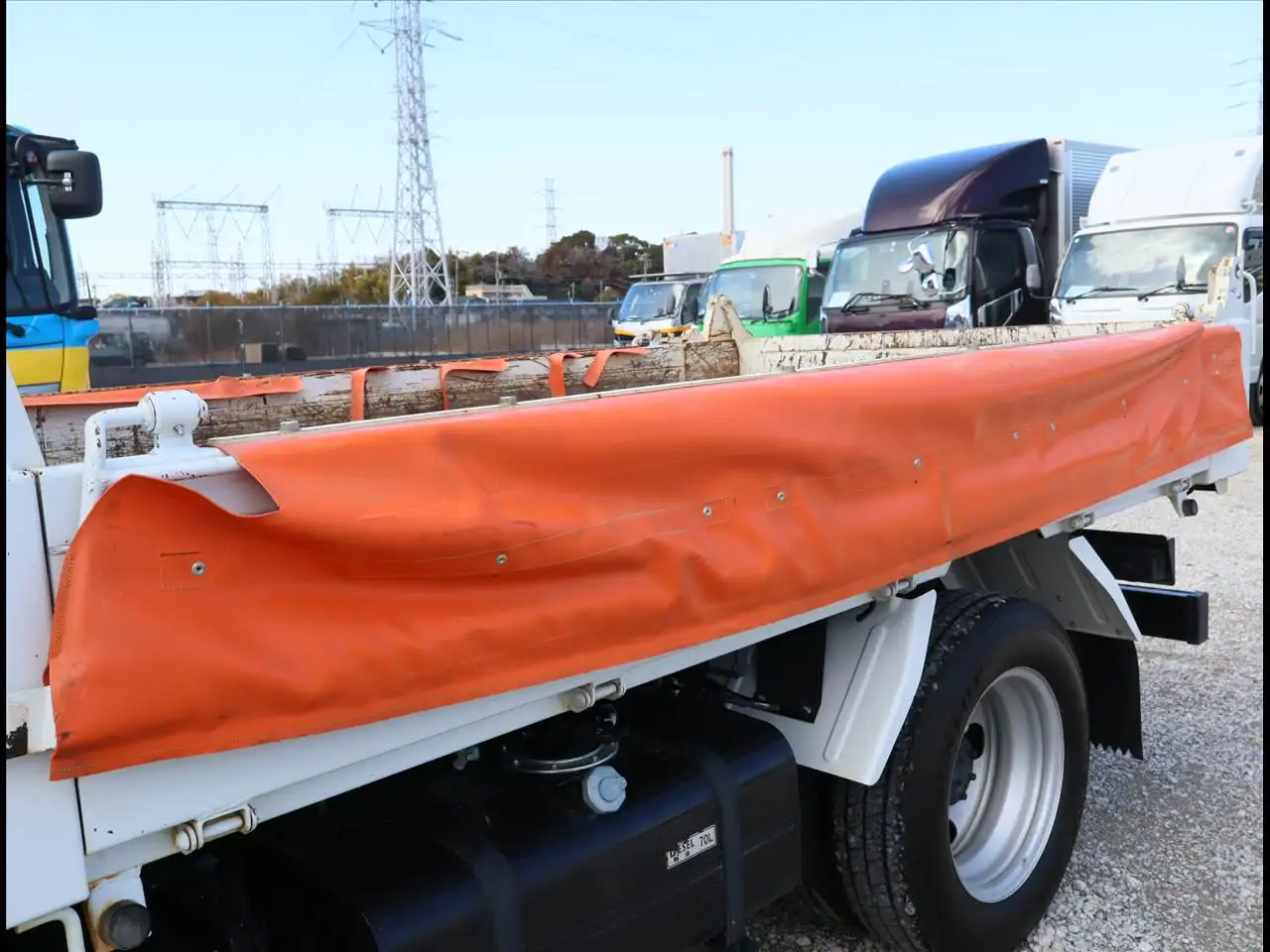 三菱 キャンター 小型 ダンプ 強化 コボレーンの中古トラック画像6