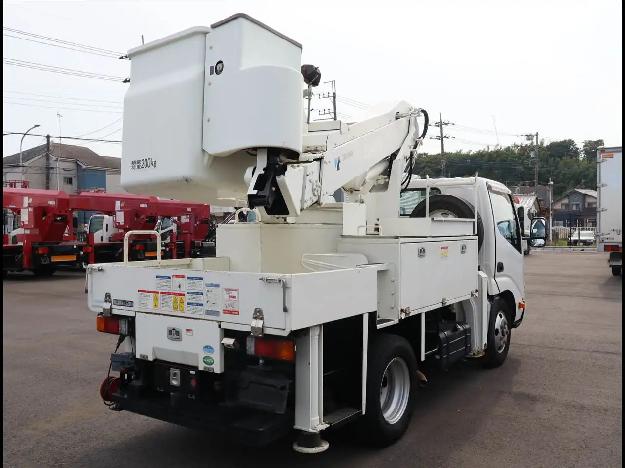 日野 デュトロ 小型 高所・建柱車 高所作業車 電工仕様の中古トラック画像3