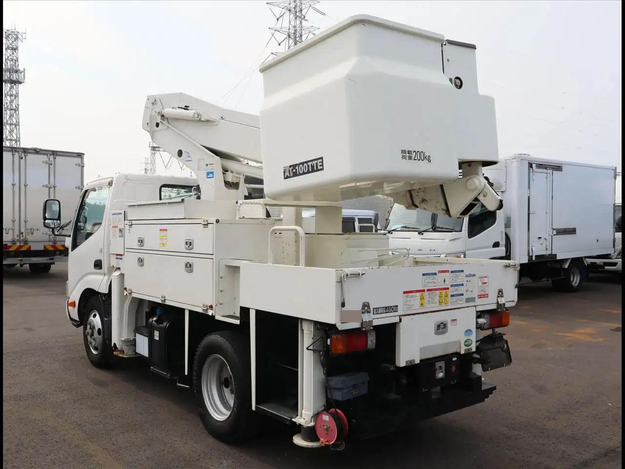 日野 デュトロ 小型 高所・建柱車 高所作業車 電工仕様の中古トラック画像4