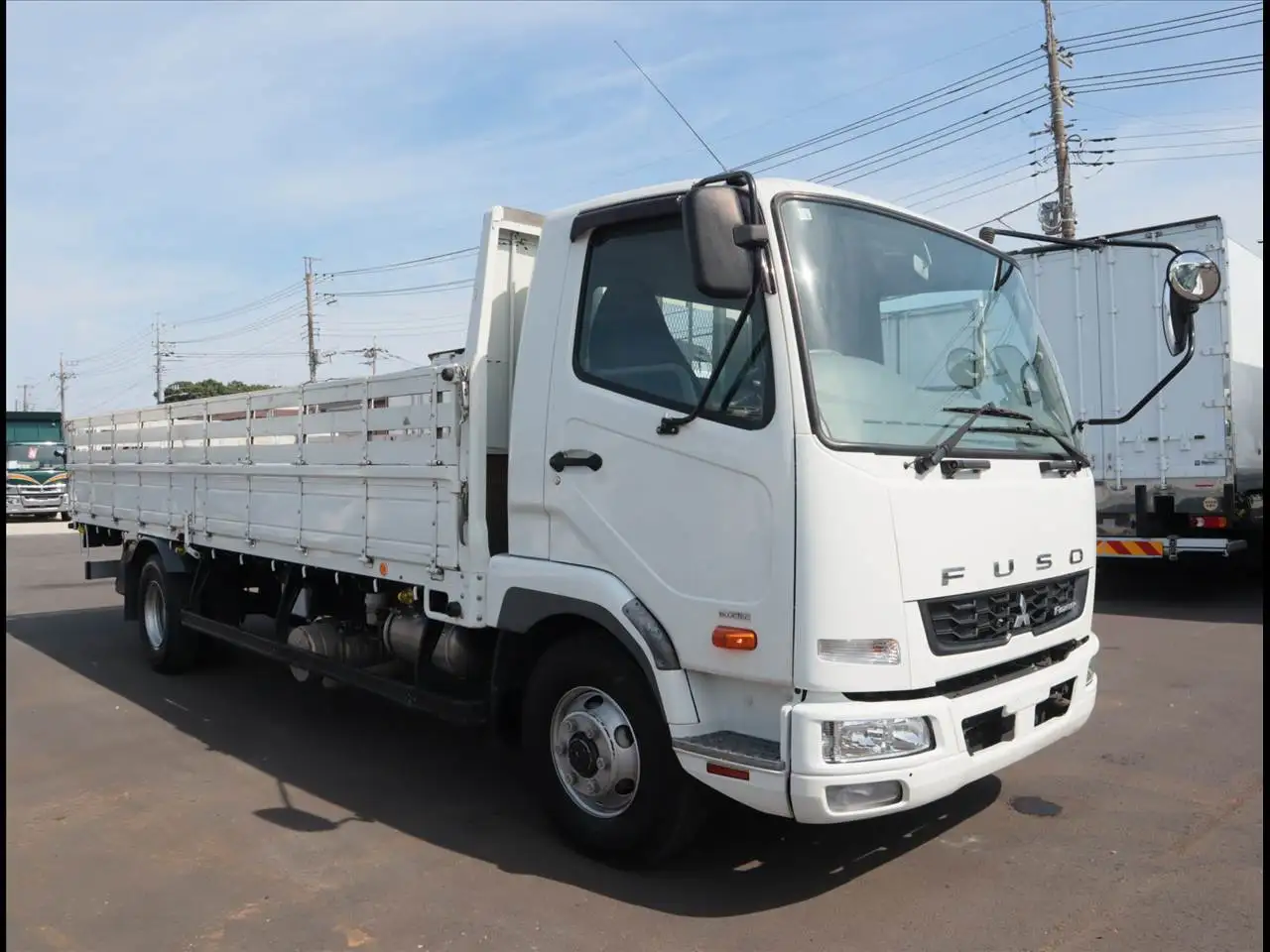 三菱 ファイター 中型/増トン 平ボディ 床鉄板 TKG-FK71Fの中古トラック画像2