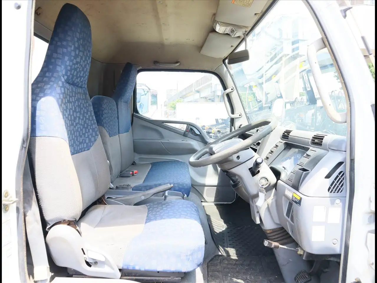 三菱 キャンター 小型 クレーン付 床鉄板 5段の中古トラック画像11