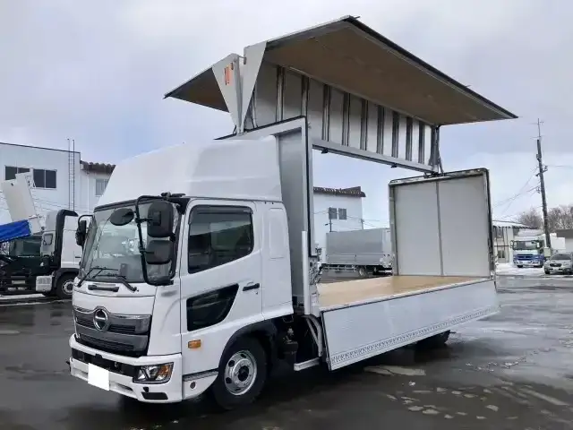 日野 レンジャー 中型/増トン ウイング パワーゲート エアサスの中古トラック画像6