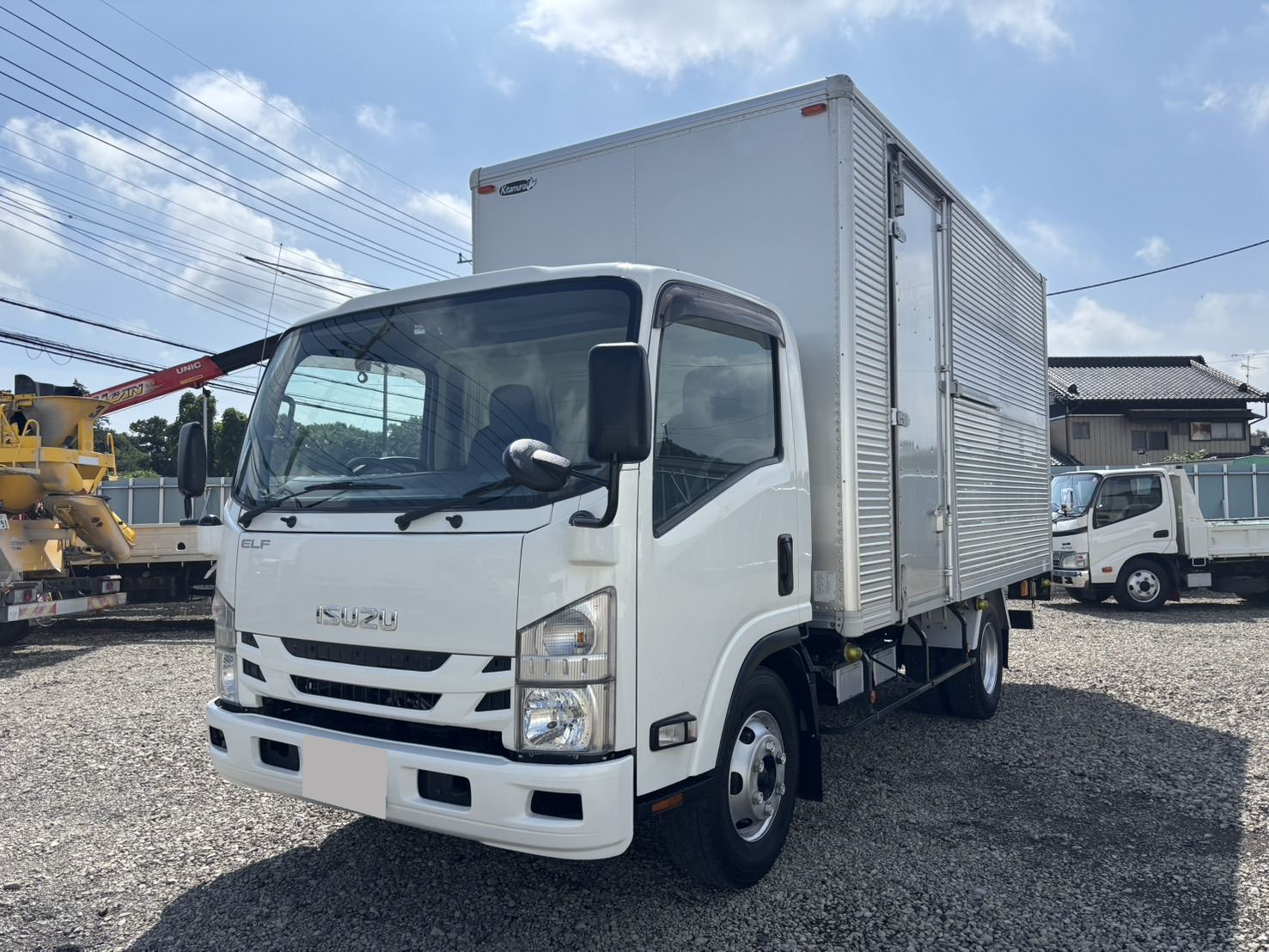 いすゞ エルフ 小型 アルミバン パワーゲート サイドドア の中古トラック【車両No.140978】