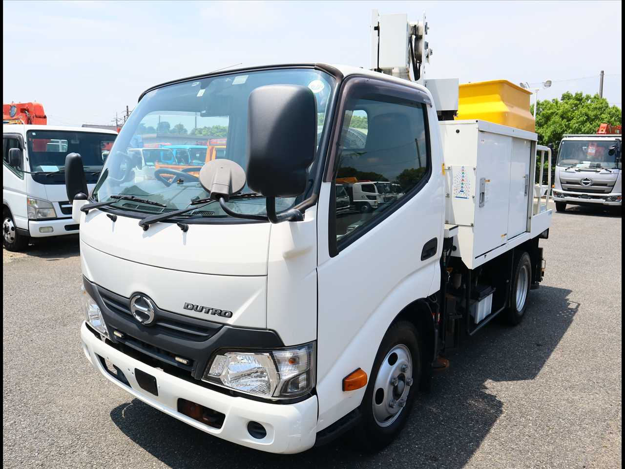 日野 デュトロ 小型 高所・建柱車 高所作業車 電工仕様 の中古トラック【車両No.166389】