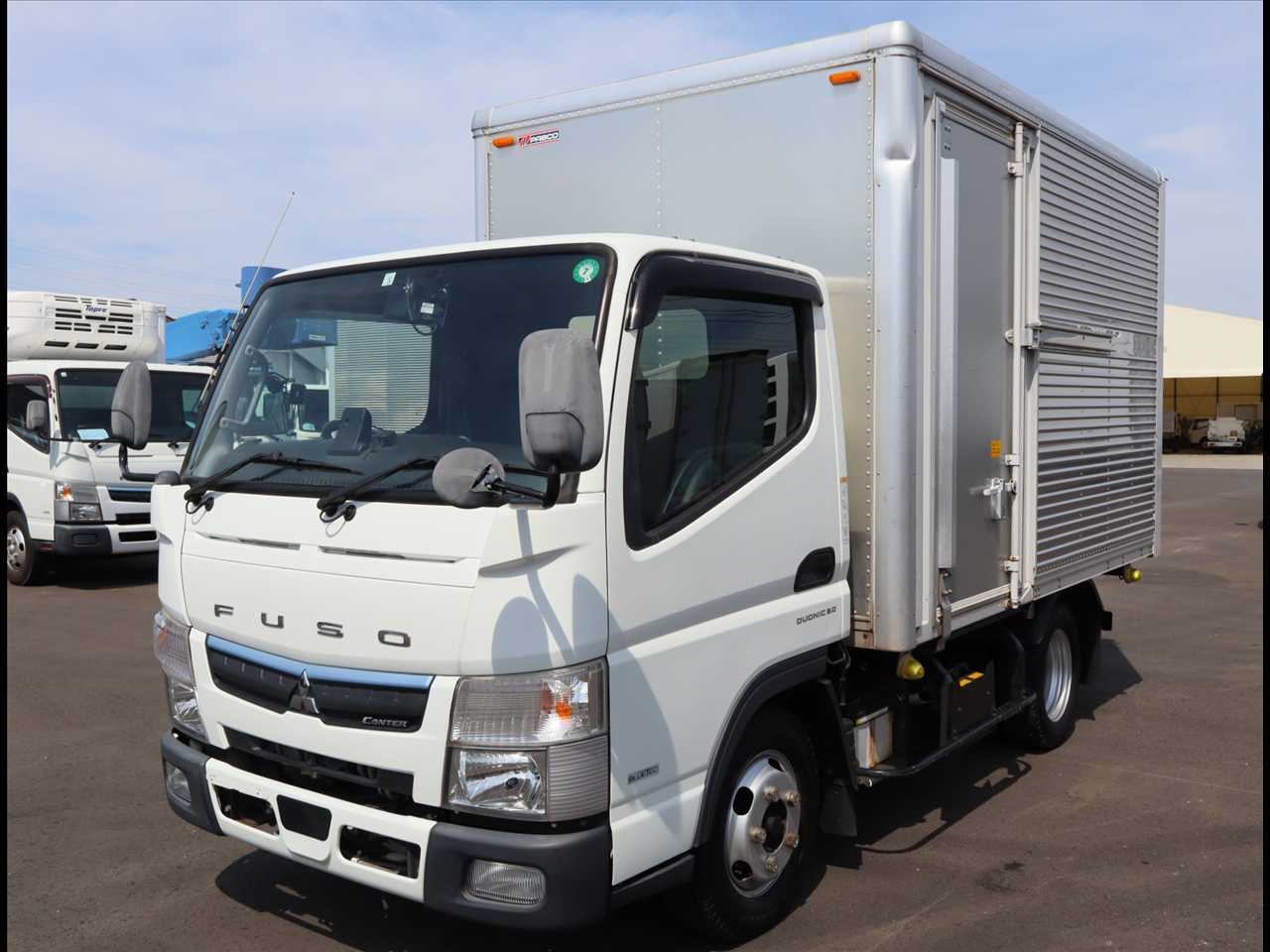 三菱 キャンター 小型 アルミバン 10尺