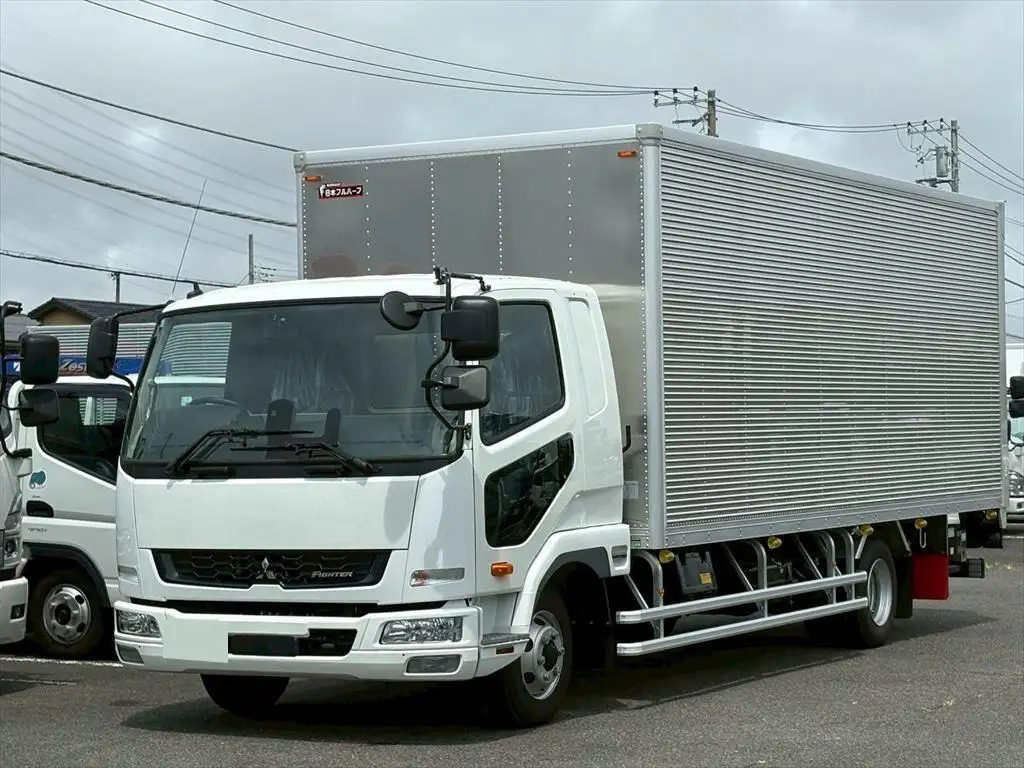 三菱 ファイター 中型/増トン アルミバン パワーゲート エアサスの中古トラック画像1