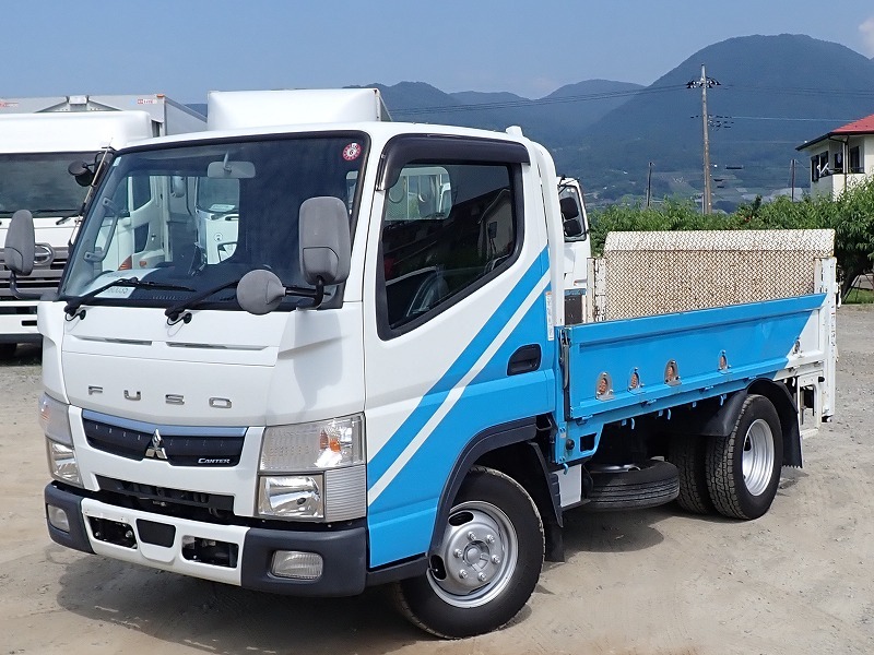 三菱 キャンター 小型 平ボディ 床鉄板  の中古トラック【車両No.188338】