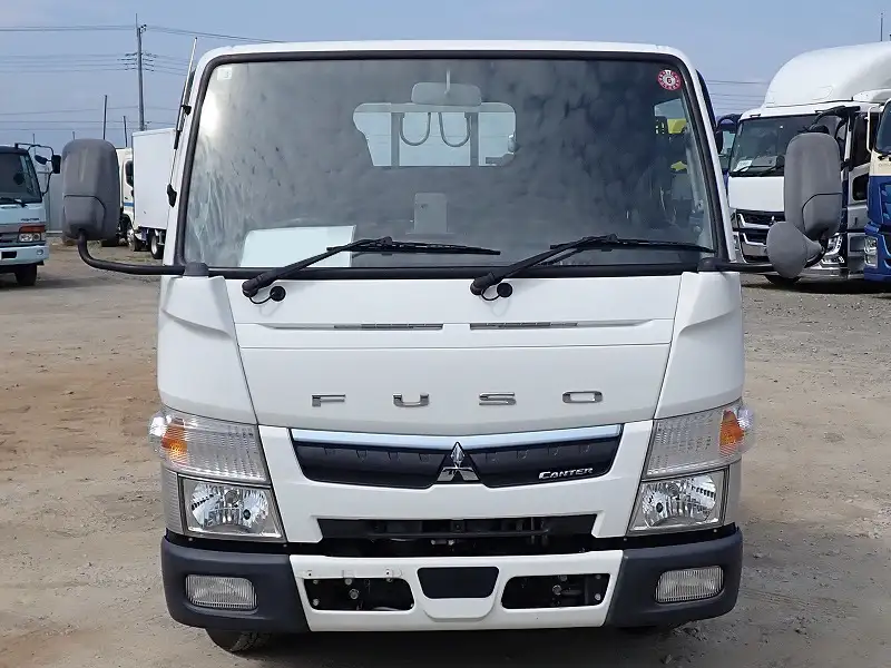 三菱 キャンター 小型 平ボディ パワーゲート 床鉄板の中古トラック画像2