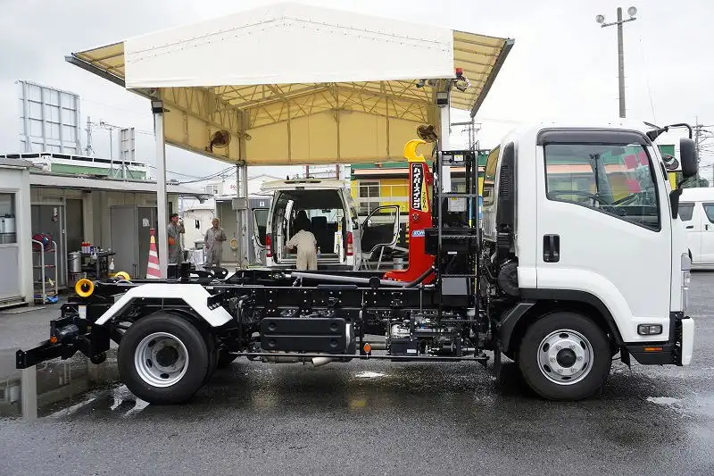 いすゞ フォワード 中型/増トン アームロール ツインホイスト 2RG-FRR90S2の中古トラック画像2
