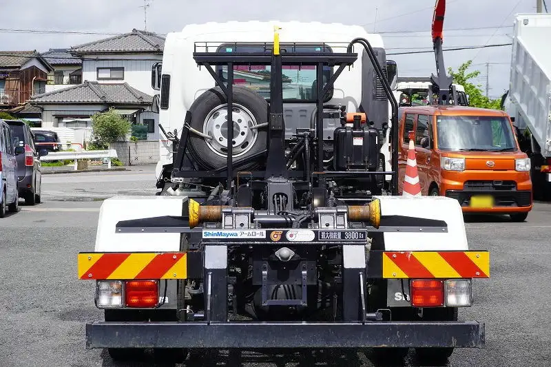 いすゞ フォワード 中型/増トン アームロール ツインホイスト 2RG-FRR90S1の中古トラック画像3