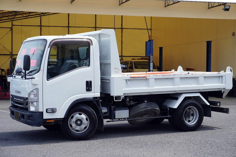 いすゞ エルフ 小型 ダンプ ローダー 強化 の中古トラック【車両No.168786】