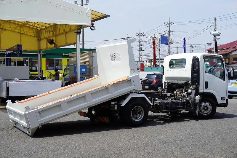 いすゞ エルフ 小型 ダンプ ローダー 強化の中古トラック画像5