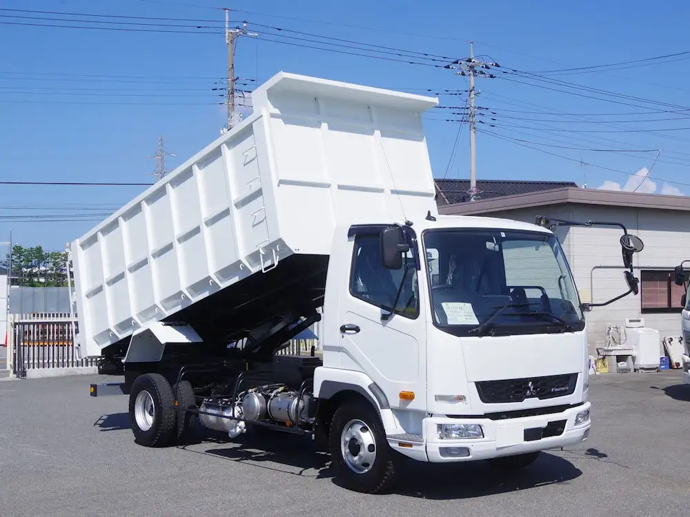 三菱 ファイター 中型/増トン ダンプ 土砂禁 2KG-FK72Fの中古トラック画像6
