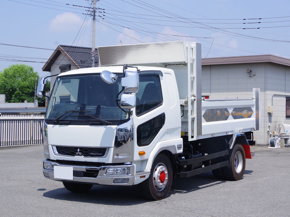 三菱 ファイター 中型/増トン ダンプ 土砂禁 ベッド の中古トラック【車両No.165238】