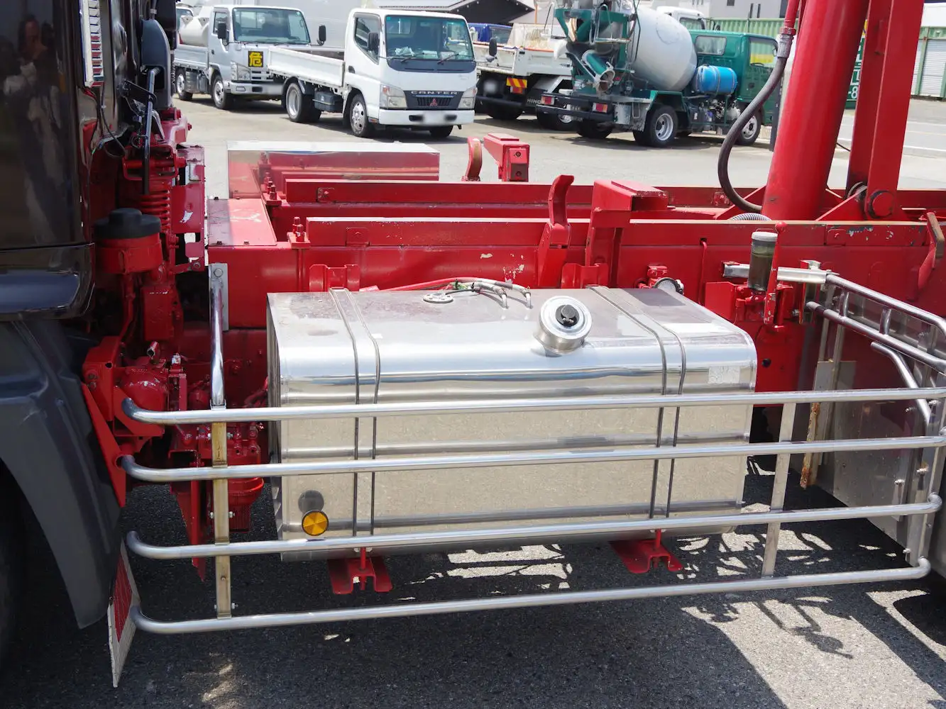 日野 レンジャー 中型/増トン ダンプ 土砂禁 天蓋付きの中古トラック画像像17