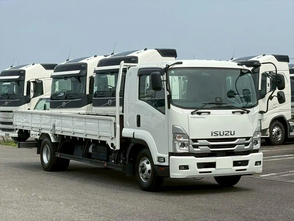 いすゞ フォワード 中型/増トン 平ボディ ベッド 2PG-FRR90S2の中古トラック画像3