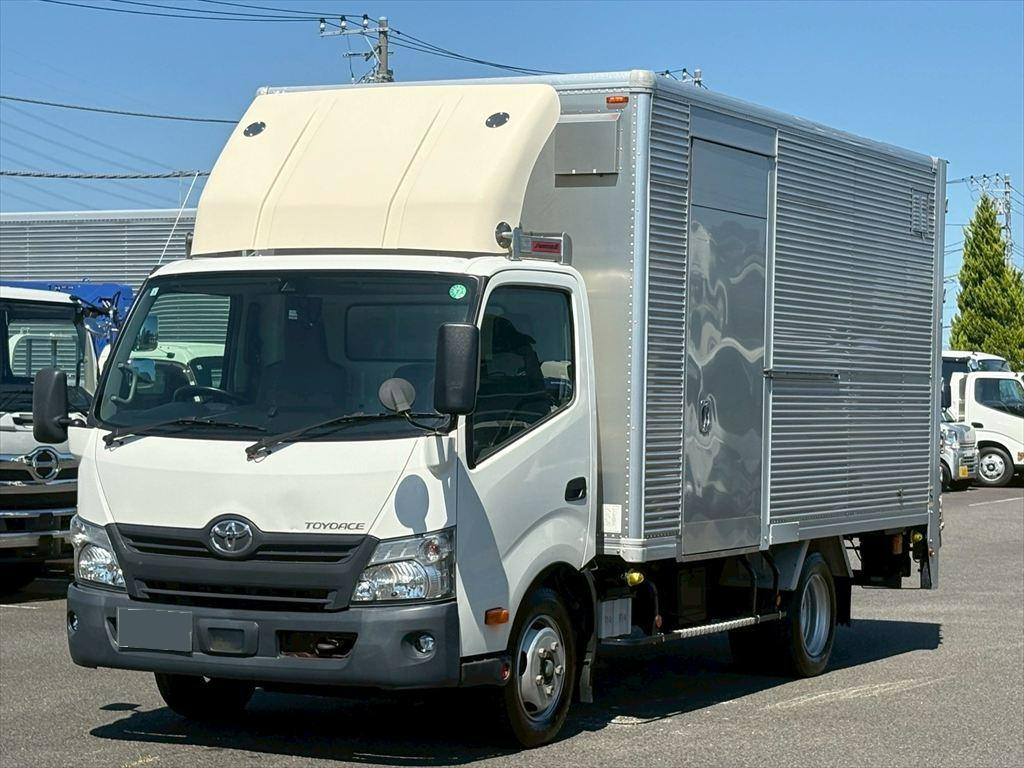 トヨタ トヨエース 小型 アルミバン サイドドア シャッター式 の中古トラック【車両No.180047】
