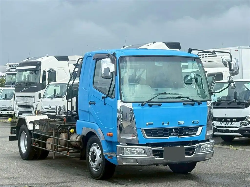 三菱 ファイター 中型/増トン アームロール ツインホイスト ベッドの中古トラック画像2