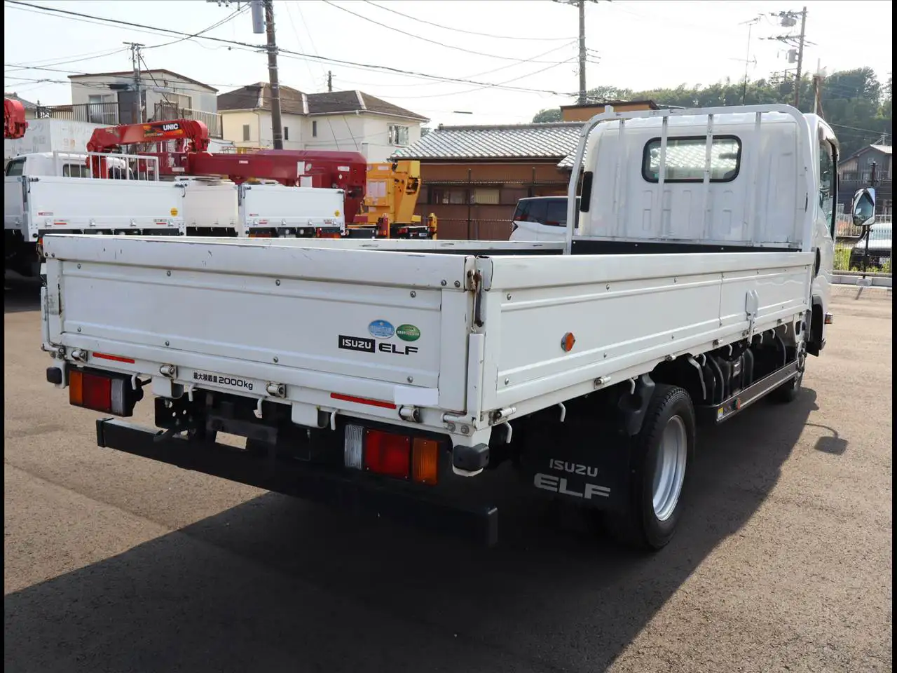 いすゞ エルフ 小型 平ボディ TRG-NLR85AR H31/R1の中古トラック画像3