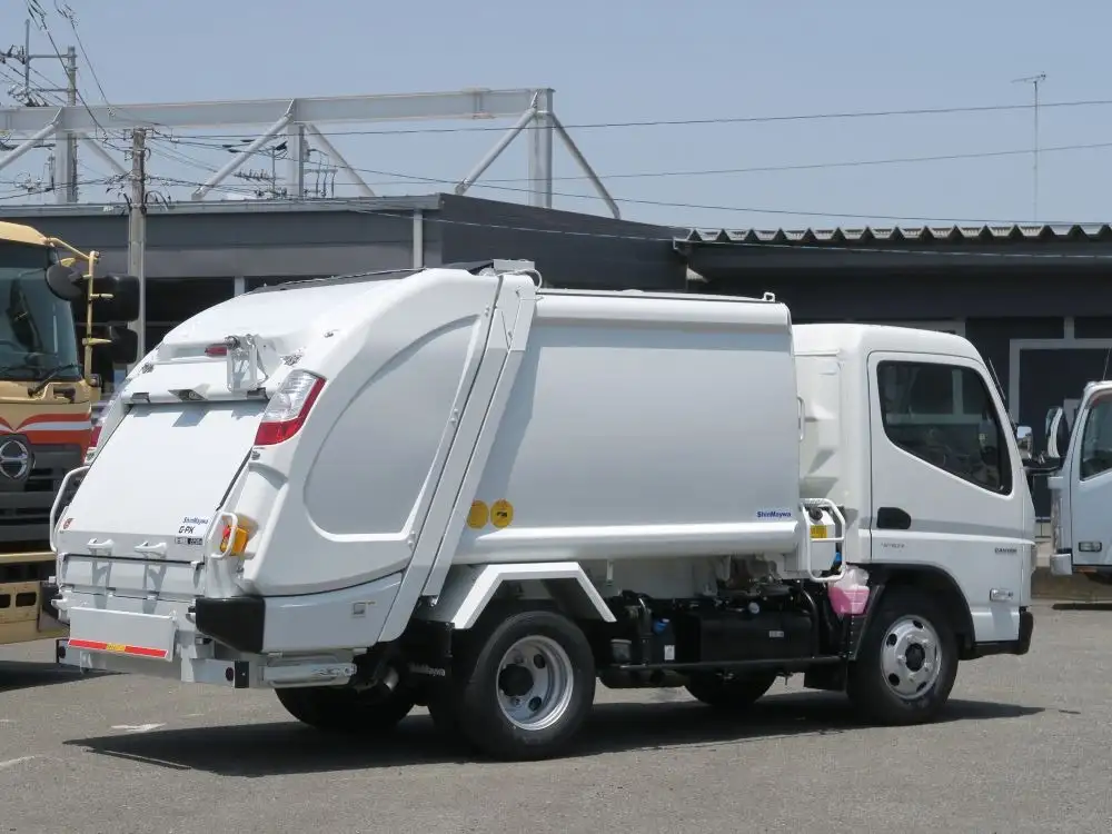 三菱 キャンター 小型 パッカー車 プレス式 回転ダンプ式の中古トラック画像4