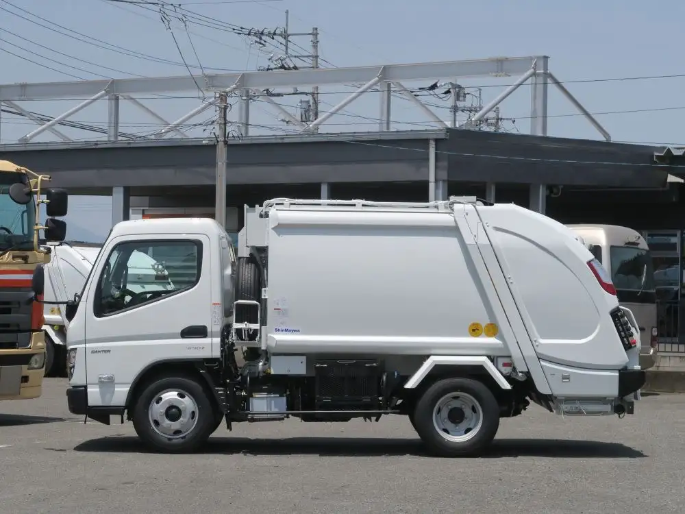 三菱 キャンター 小型 パッカー車 プレス式 回転ダンプ式の中古トラック画像6