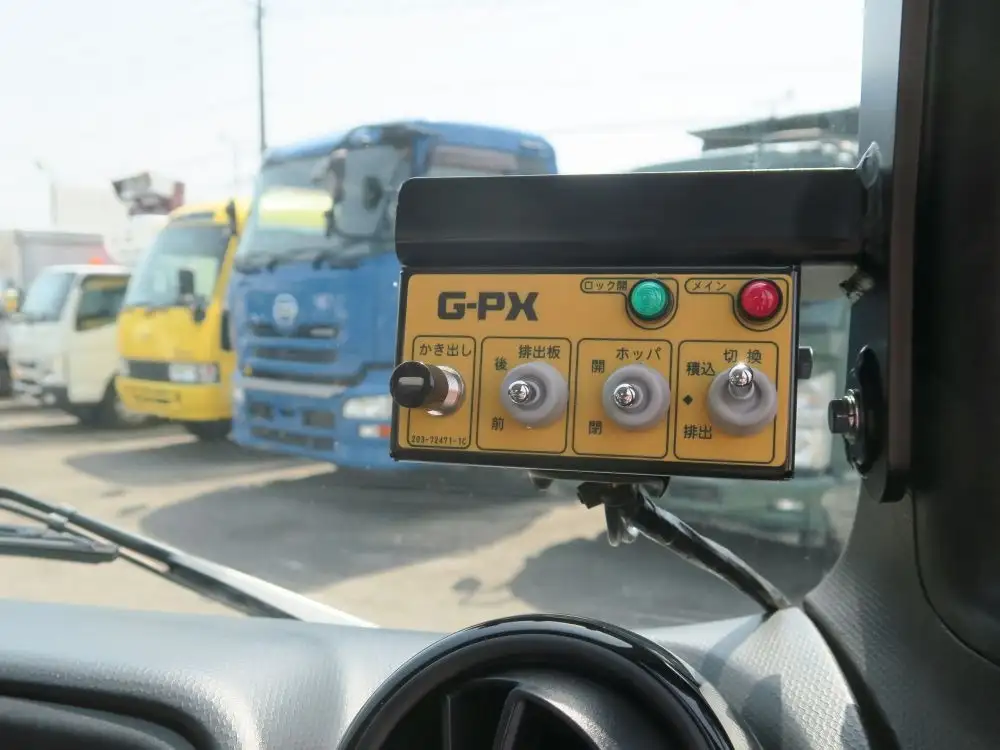 三菱 キャンター 小型 パッカー車 プレス式 回転ダンプ式の中古トラック画像14