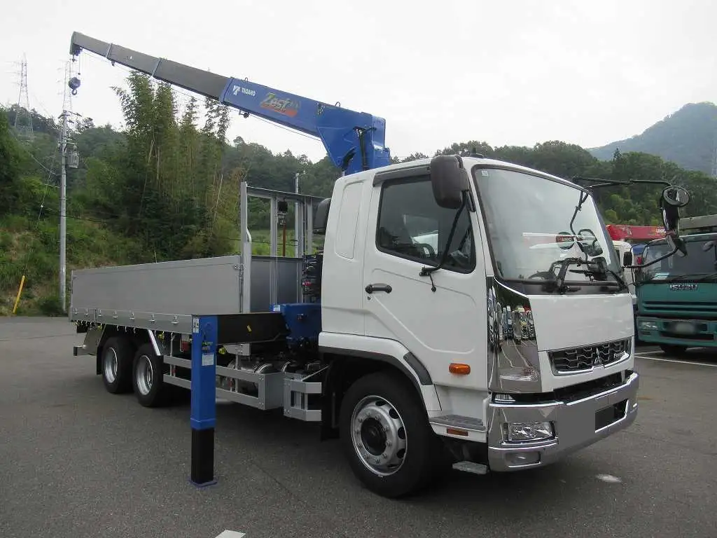 三菱 ファイター 中型/増トン クレーン付 アルミブロック 4段の中古トラック画像2