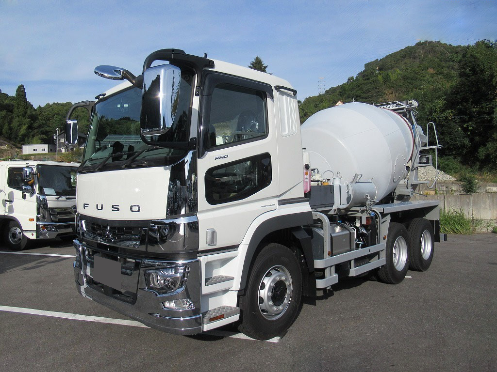 三菱 スーパーグレート 大型 ミキサー・ポンプ ベッド 2KG-FV70GX の中古トラック【車両No.192077】