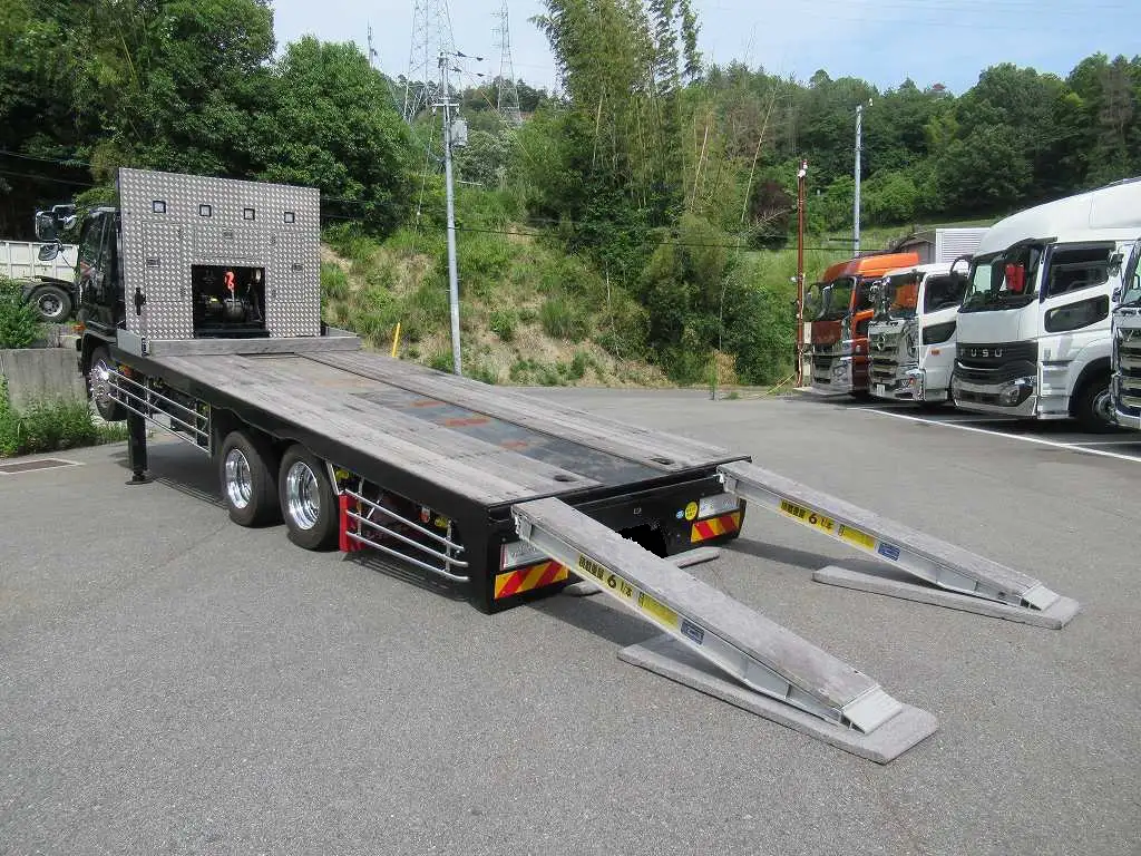 三菱 ファイター 中型/増トン 車両重機運搬 ラジコン ウインチの中古トラック画像4