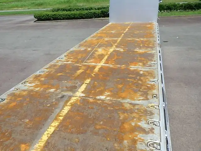 日野 プロフィア 大型 平ボディ 床鉄板 アルミブロックの中古トラック画像7