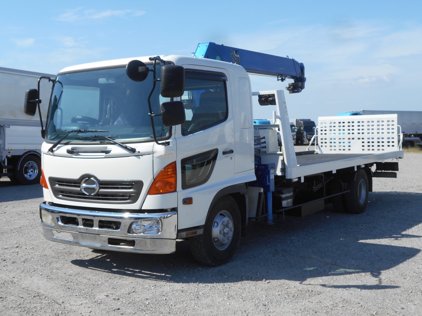 日野 レンジャー 中型/増トン 車両重機運搬 ベッド TKG-FD7JKAA の中古トラック【車両No.159341】