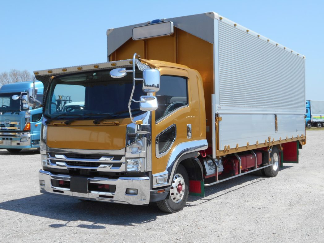いすゞ フォワード 中型/増トン ウイング パワーゲート ベッド の中古トラック【車両No.166581】