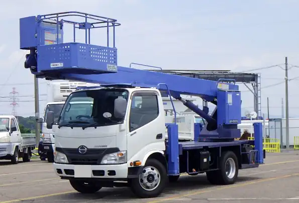 日野 デュトロ 小型 高所・建柱車 高所作業車 SKG-XZU640F の中古トラック【車両No.192177】