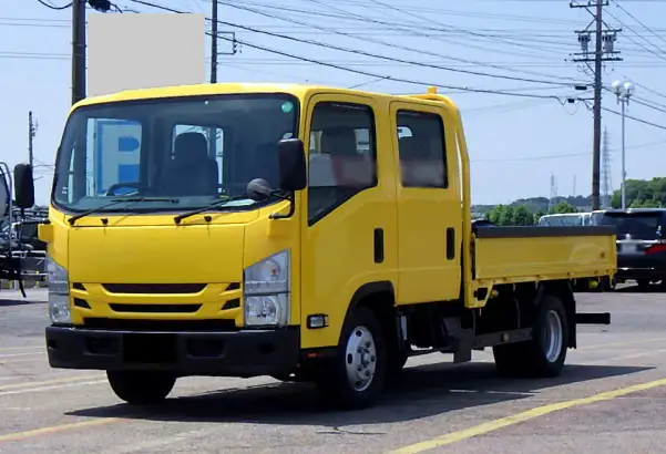 いすゞ エルフ 小型 平ボディ Wキャブ 床鉄板 の中古トラック【車両No.192174】