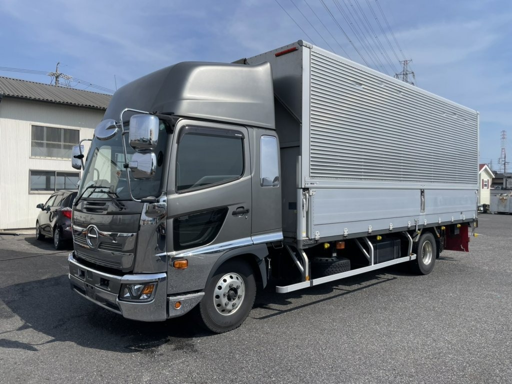 日野 レンジャー 中型/増トン ウイング パワーゲート エアサス の中古トラック【車両No.166891】