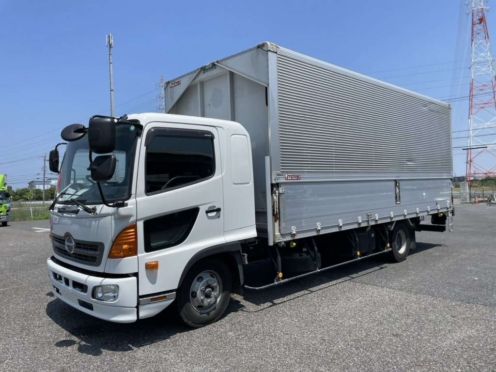 日野 レンジャー 中型/増トン ウイング パワーゲート エアサス の中古トラック【車両No.166891】