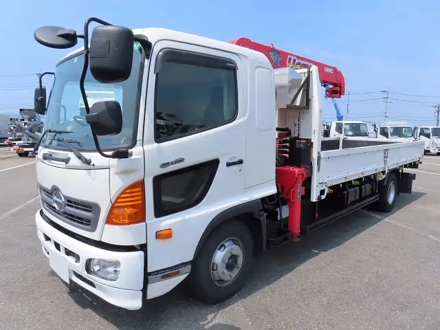 日野 レンジャー 中型/増トン クレーン付 4段 ラジコンの中古トラック画像1